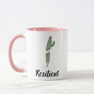 Weerbarstige Cactus Koffiemok | Inspirerend Gesche Mok