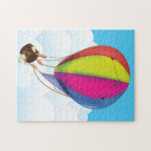 Weerbarstige Cartoon Ballon Legpuzzel (Horizontaal)