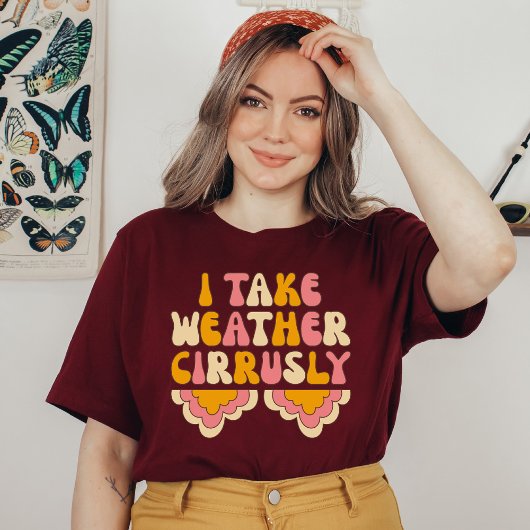 Weerbericht, Grappige meteorologie, meteoroloog T-shirt