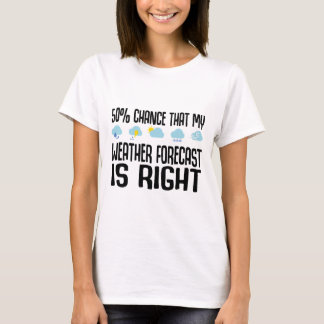 Weerbericht Meteorologie 3 T-shirt