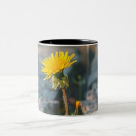Weerbestendige Paardenbloem Tweekleurige koffiemok