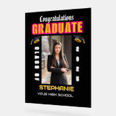 Weerbestendige persoonlijke huisvlag acryl bord (Hoek)