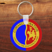 Weerbestendige persoonlijke huisvlag sleutelhanger (Voorkant)