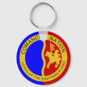 Weerbestendige persoonlijke huisvlag sleutelhanger (Achterkant)