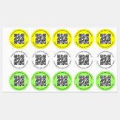 Weerbestendige QR-code labels voor de bouwsector (Vel)