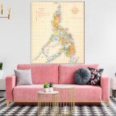 Weerestations Seismic No. 5 Canvas Afdruk (Insitu (Woonkamer))
