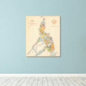Weerestations Seismic No. 5 Canvas Afdruk (Insitu (Houten vloer))