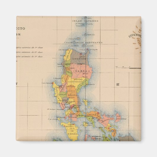 Weerestations Seismic No. 5 Magneet (Voorkant)