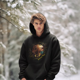 Weergalmend Verleden Fantasievolle Jongen en Bizon Hoodie