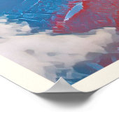 Weergave Alpe du Grand Serre Poster (Hoek)