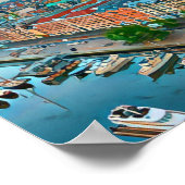 Weergave Antwerpen België Afbeelding Vintage Poster (Hoek)