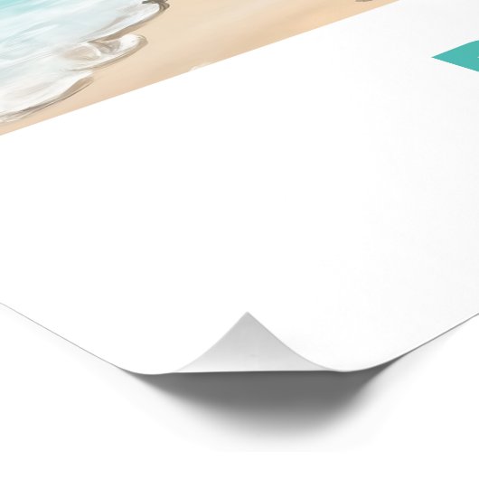 Weergave Barbados Perfect Poster (Hoek)