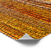 Weergave Bossen - geometrische structuurvormen Poster (Hoek)