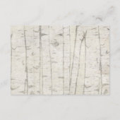 Weergave douche Woodland dieren bos vrienden Informatiekaartje (Achterkant)