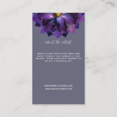 Weergave ketting, Mystical Lotus Mandala Crafters Visitekaartje (Achterkant)