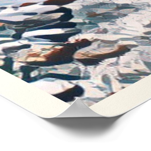 Weergave La Clusaz Poster (Hoek)