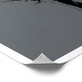 Weergave Landscape moon, tree & eagle wall art Poster (Hoek)