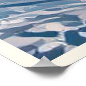 Weergave Les Arcs 1600 Ski Resort Poster (Hoek)