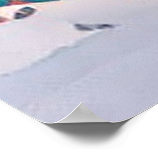 Weergave Les Arcs 1950 Poster (Hoek)