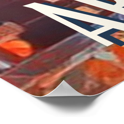 Weergave Les Arcs 2000 Ski Resort Poster (Hoek)