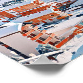 Weergave Les Gets Poster (Hoek)