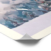 Weergave Les Saisies Poster (Hoek)