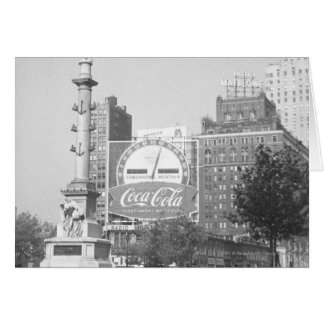 Weergave op Amerikaans stadsplein