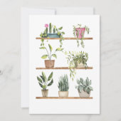 Weergave Potlood planten Bedankkaart (Voorkant)