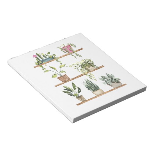 Weergave Potlood planten Notitieblok (Schuin)