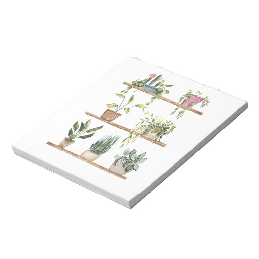 Weergave Potlood planten Notitieblok (Linkerzijde)