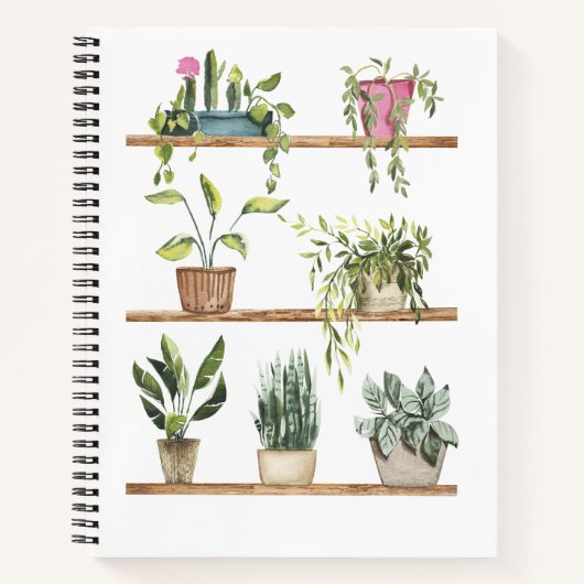 Weergave Potlood planten Notitieboek (Voorkant)