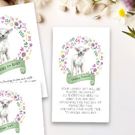 Weergave Shower: Geen omloopgedicht Kleine lamp Informatiekaartje