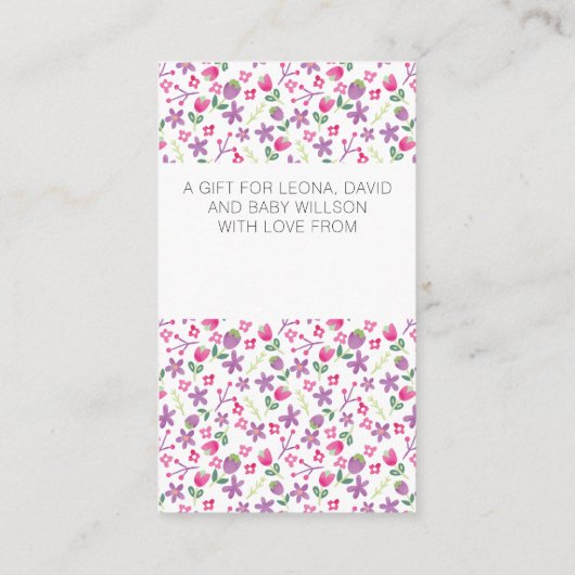 Weergave Shower: Geen omloopgedicht Kleine lamp Informatiekaartje (Achterkant)