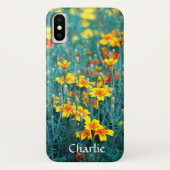 Weergave van bloemen ontwerp Case-Mate iPhone case (Achterkant)
