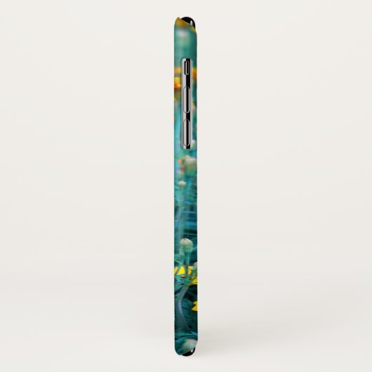 Weergave van bloemen ontwerp Case-Mate iPhone case (Achterkant/links)