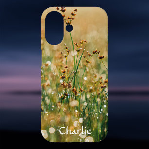 Weergave van bloemen ontwerp iPhone 16 hoesje