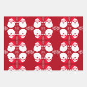  weergave van de kerstman WPS3 Inpakpapier Vel (Voorkant 3)