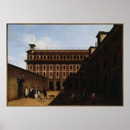 Weergave van de Madelonnettes-gevangenis Poster