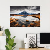 Weergave van de storm poster (Thuiskantoor)