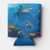 Weergave van de vissen blikjeskoeler (Voorkant)