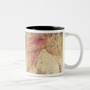 Weergave van een dier, c.15000 BC Tweekleurige Koffiemok