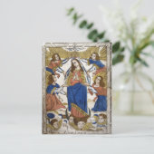 Weergave van Hemelvaart van Maagd Maria Briefkaart (Staand voorkant)