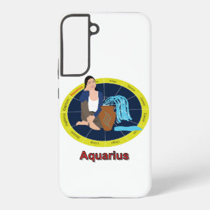 Weergave van het sterrenbeeld Waterman Samsung Galaxy Hoesje