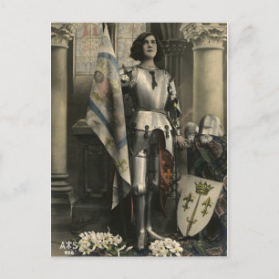 weergave van Joan of Arc Briefkaart