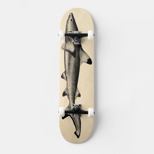 weergave van riffen — zwarte punt skateboard (Voorkant)
