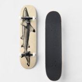 weergave van riffen — zwarte punt skateboard (Voorkant)