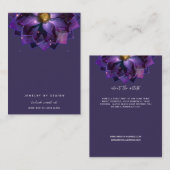 Weergave verdienen, Mystical Lotus Mandala Crafter Visitekaartje (Voorkant / Achterkant)