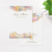 Weergavekaart voor sieraden voor optisch ontwerp visitekaartje (Bureau)