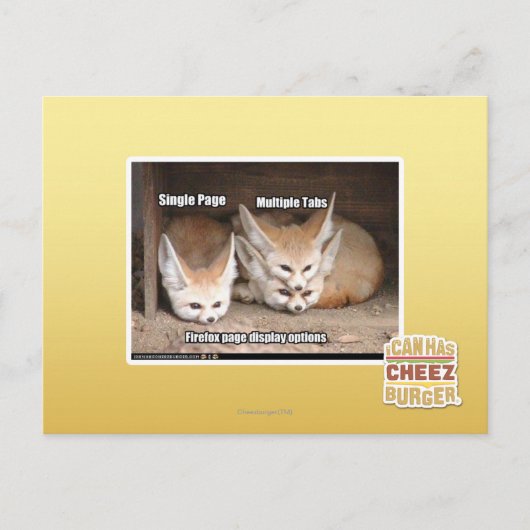 Weergaveopties pagina briefkaart (Voorkant)