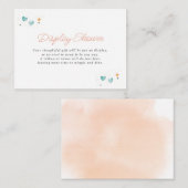 Weergaveschol voor flitsende kunsten en sterren informatiekaartje (Voorkant / Achterkant)